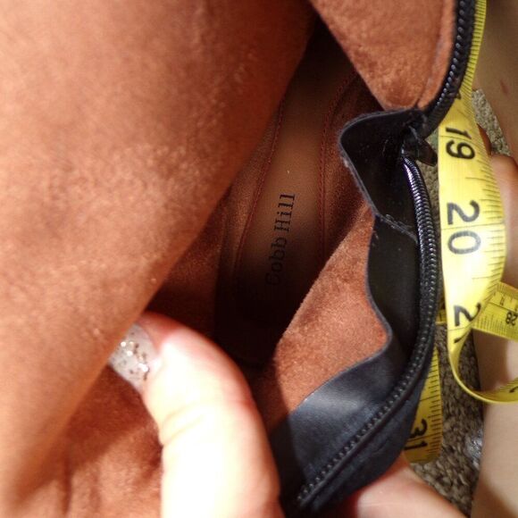 Cobb Hill suede knee high boots 7 - Picture 11 of 12